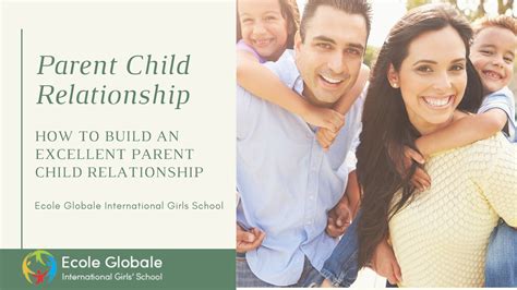 How To Build An Excellent Parent Child Relationship
