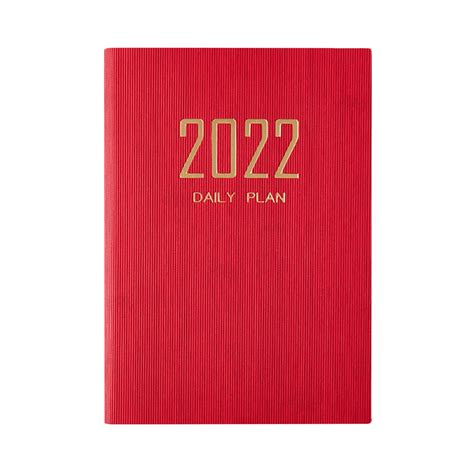 Koaiezne 2022 Schedule Notepad Inside Page A5 Efficiency Manual