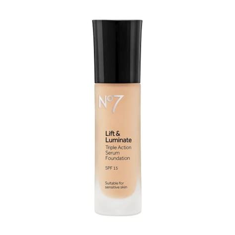 No7 Lift And Luminate Triple Action Serum Foundation Spf 15 Warm Beige