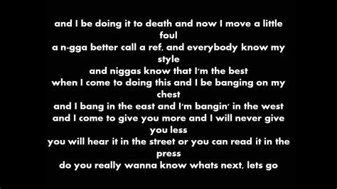I'm like bitch, who is your mans? Look at me Now lyrics- Chris Brown ft. Busta Rhymes, Trey ...