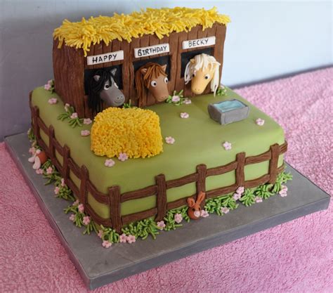 Horse Cake — Birthday Cakes Horse Birthday Cake Farm Cake Horse Cake