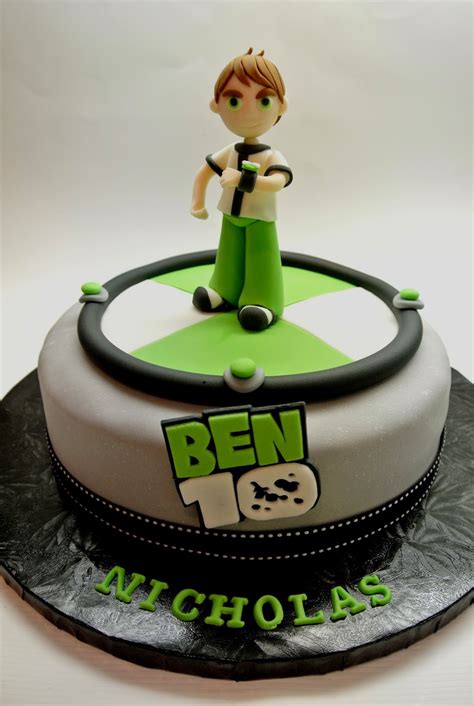 Ben Ten 10 Birthday Cake Ben 10 Cake Ben 10 Birthday