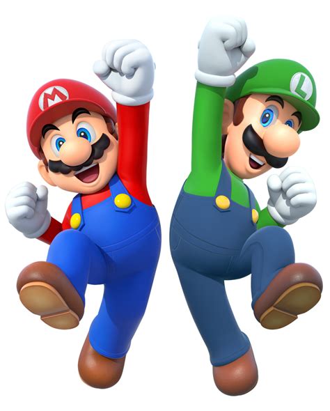 Mario And Luigi 2015 Render By Banjo2015 Super Mario Art Mario And