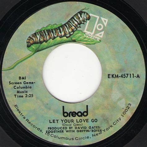 bread let your love go too much love 1971 vinyl discogs