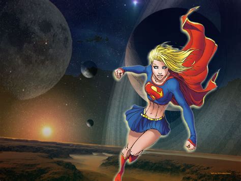 Supergirl Dc Comics Wallpaper 27009561 Fanpop