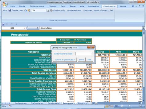Modelo De Presupuesto Anual De Una Empresa En Excel Noticias Modelo