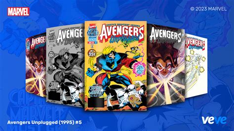 Marvel Digital Comics — Avengers Unplugged 1995 5 Veve Digital