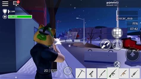 Just like the actual studio, but you tap on everything. Roblox. Strucid mobile - YouTube