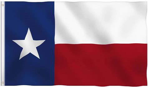 Texas Flag Colors
