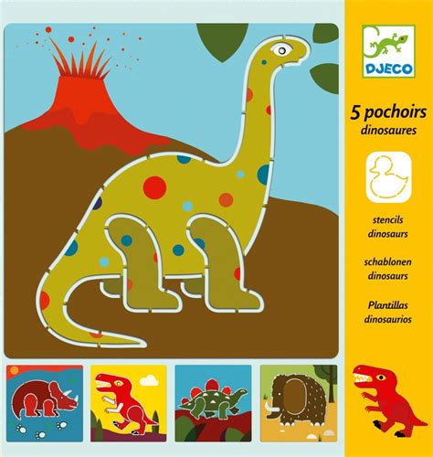 Шаблони за рисуване Динозаври играчка Storebg