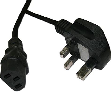 Buy 18 Metre Kettle Lead Iec Mains Power Cable Uk 3 Pin Plug Online