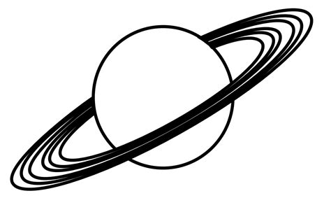 Space Clip Art Black And White Clipart Best