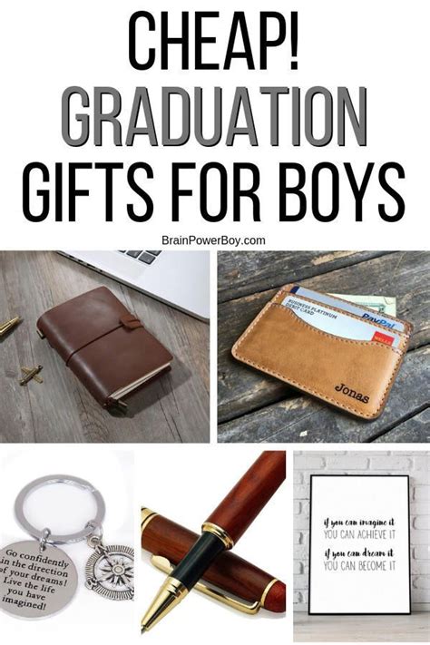 The other appropriate gift for such graduations, i think, would be books and, perhaps, applications. Cheap Graduation Gifts for Boys (Awesome Ideas - Low Cost ...
