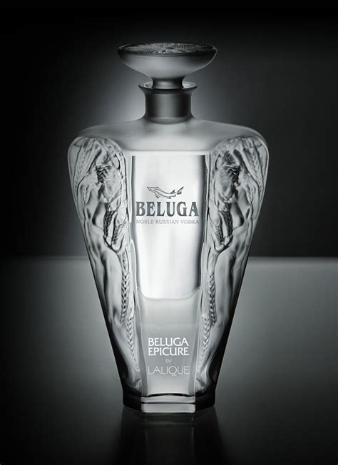 Beluga Lalique Epicure Noble Russian Vodka Limited Edition 70cl
