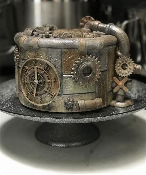 Steampunk Cake Decorated Cake By Susan Russell Cakesdecor