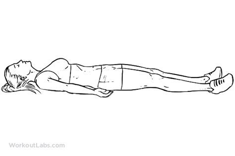 Supine Lying Down Position Corpse Pose Workoutlabs