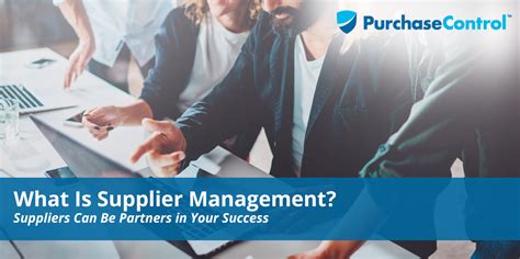 What Is Supplier Management Purchasecontrol Software