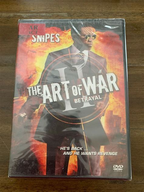 The Art Of War Ii Betrayal Dvd 2008 Movie Action And Adventure
