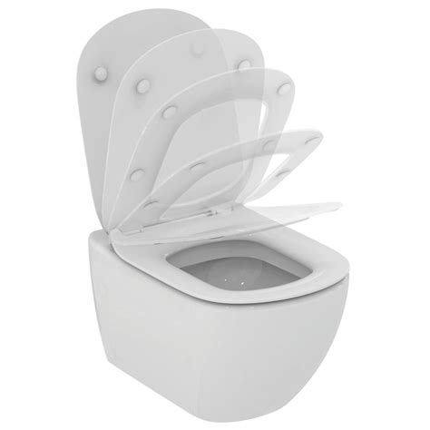 T352701 Ideal Standard Tesi Slim Soft Close Toilet Seat