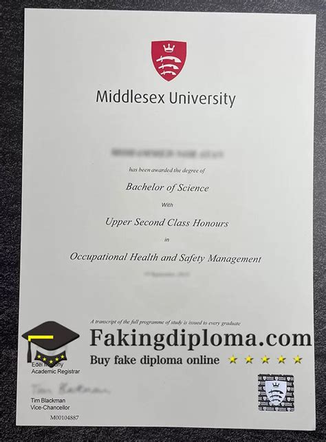 Best Website To Order Middlesex University Fake Diploma Buy Fake