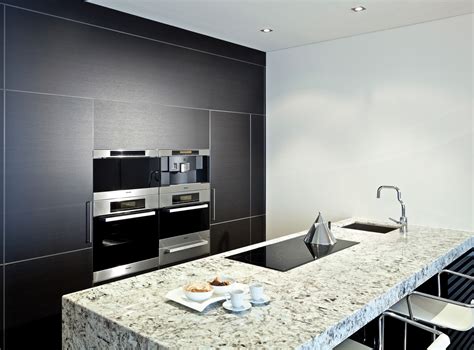 Black And White Small Kitchen Design Completehome