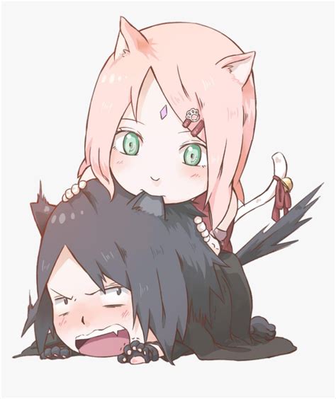 Chibi Sakura And Sasuke