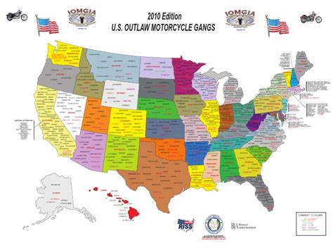 2010 Us Outlaw Motorcycle Gangs Map Iomgia 2010 Edition1 1