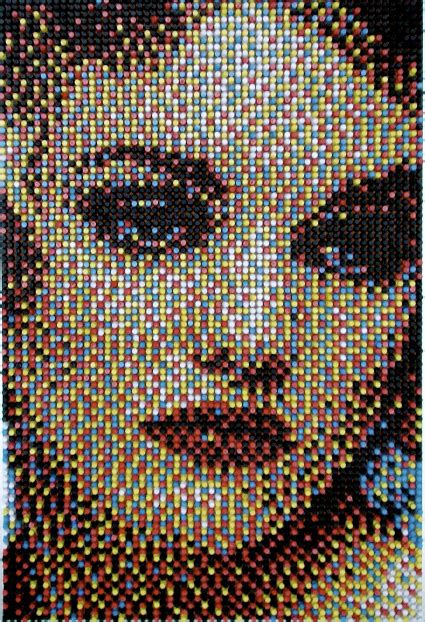Artist Eric Daigh Sticks It To Us With His Pushpin Portraits Push Pin