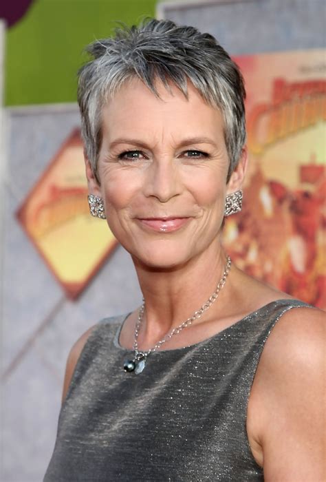As the name suggests, we are going to cut our hair to pixie style. Jamie Lee Curtis Photos Photos - World Premiere of Walt ...