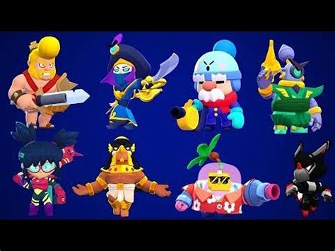 This tier list includes an overall list and individual tier lists for each game mode. BRAWL STARS ALL BRAWERS LOSING POSE - YouTube