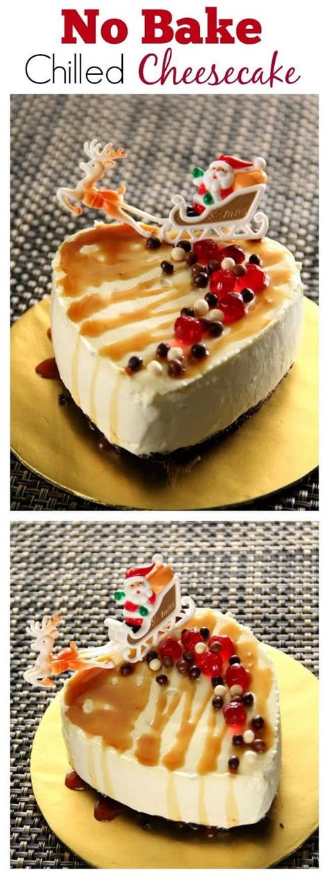 No bakecold desser with heavy cream. No bake chilled cheesecake - super easy chilled cheesecake made with cream cheese and whipping ...
