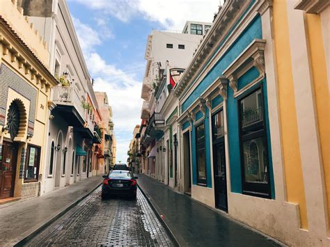 Old San Juan Puerto Rico Street View Puerto San