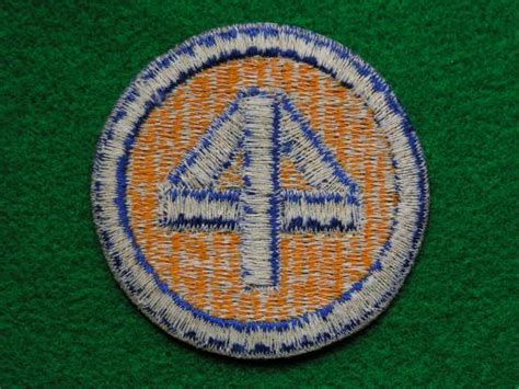 Bob Sims Militaria Wwii Usarmy 44th Division Patch