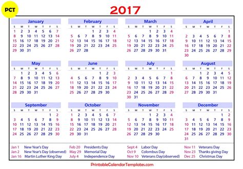 Free Printable Calendar Templates 2016 Part 4