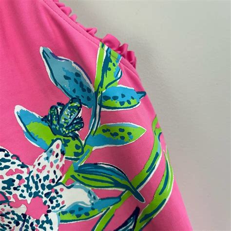Lilly Pulitzer Swim Lilly Pulitzer Girls Pink Tropics Sway This Way