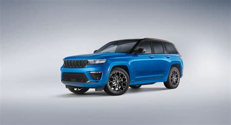 Jeep Grand Cherokee 4xe High Altitude Package Debuts In Hydro Blue