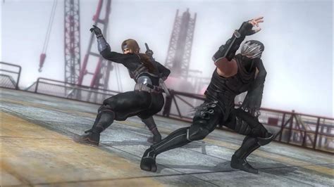 Dead Or Alive 5 Hayabusa And Hayate Tag Intro Throws And Victory Pose Youtube