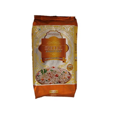 Patanjali Special Basmati Rice 1 Kg Richesm Healthcare