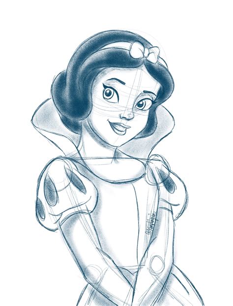 Pencil Sketches Of Disney Characters