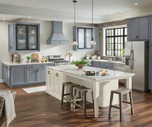 Get free kitchen design estimate by visiting a store near you. Diamond at Lowes - Vista Painted Serious Gray and Basden ...