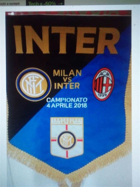 Inter Milan Pennant Oils Match