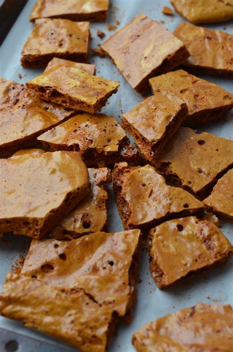 I tried to make homemade toffee, and i messed. How to Make Honeycomb Candy - Always Order Dessert