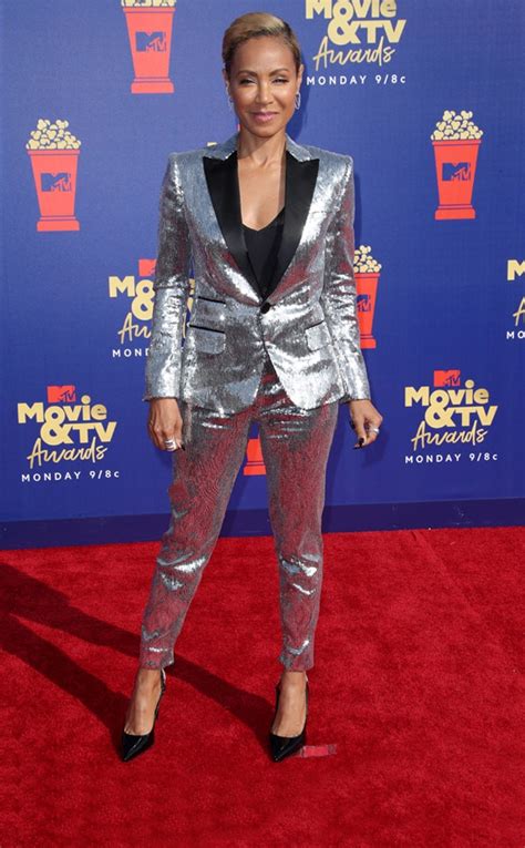 Jada Pinkett Smith From Mtv Movie And Tv Awards 2019 Red Carpet Fashion