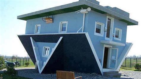 Top 10 Strangest Houses In The World Upside Down House Architecture