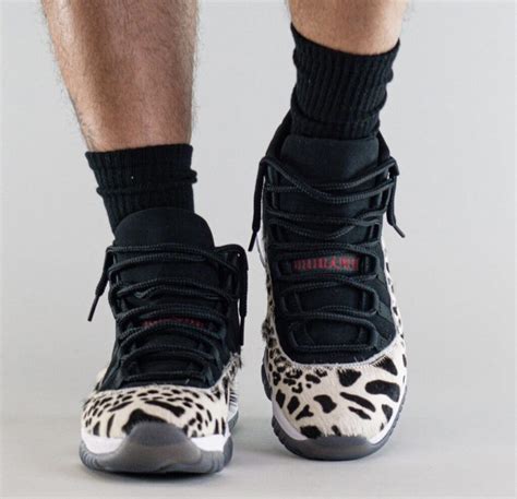 On Feet Look At The Wmns Exclusive Air Jordan 11 Animal Instinct