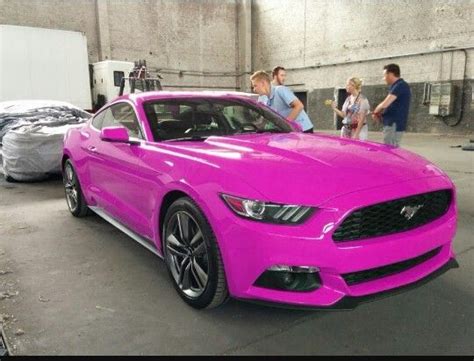 Hot Pink Mustang Pink Mustang Pink Car Mustang
