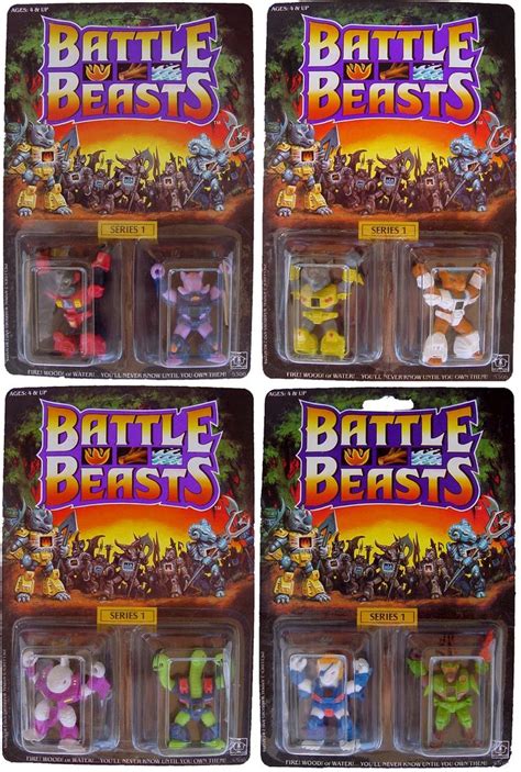 Hasbro Battle Beasts Series 1 1987 Weird Toys Retro Toys