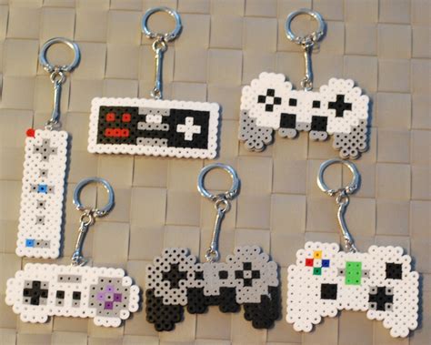Items Similar To Video Game Controller Perler Keychainsmagnets