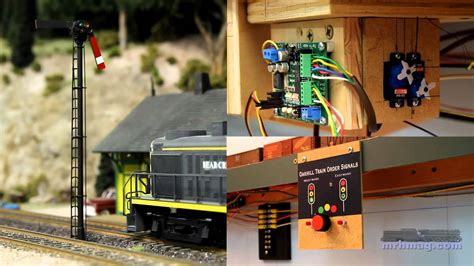 Train Order semaphore demo | Model railroad signals | Model Railroad ...