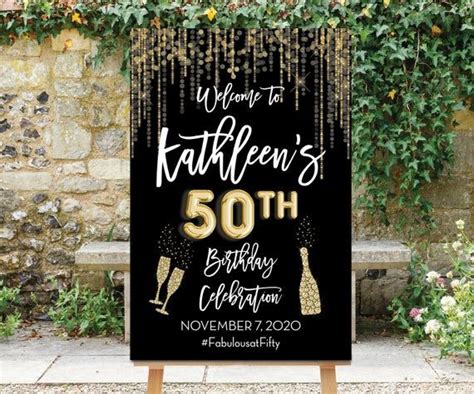 50th Birthday Women 80th Birthday Party 50th Party Gold Birthday Birthday Ideas Birthday